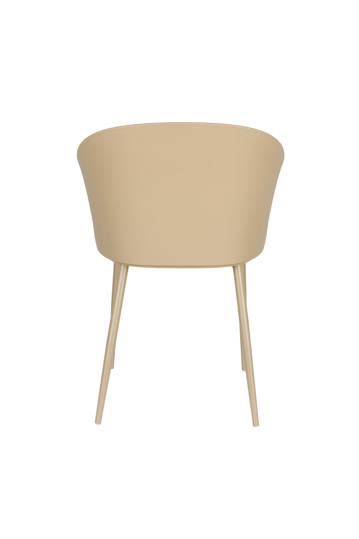 ESSZIMMERSTUHL Gigi - Weiß - 55.5/56.5/80.5 cm - 2er-Set - Weiß, Kunststoff (56.5/80.5/55.5cm)