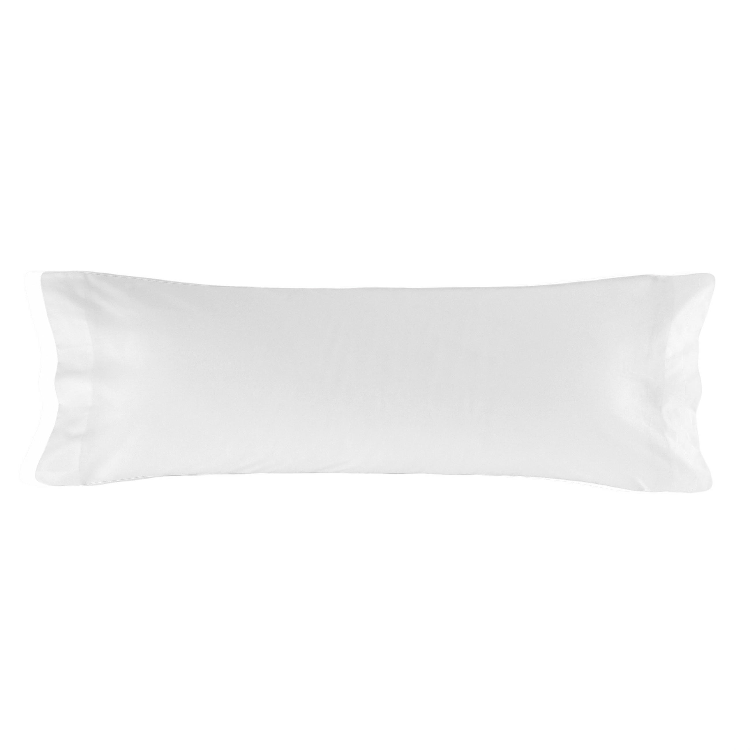 KISSENBEZUG basic 45x110 cm weiss - Weiß, Textil (45/110cm) - Happy Friday