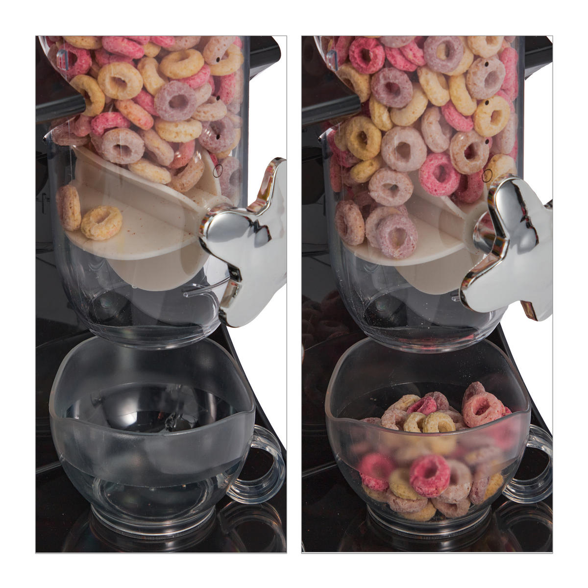 DÁVKOVAČ müsli - různobarevná, plast (28/41/14cm) - Relaxdays