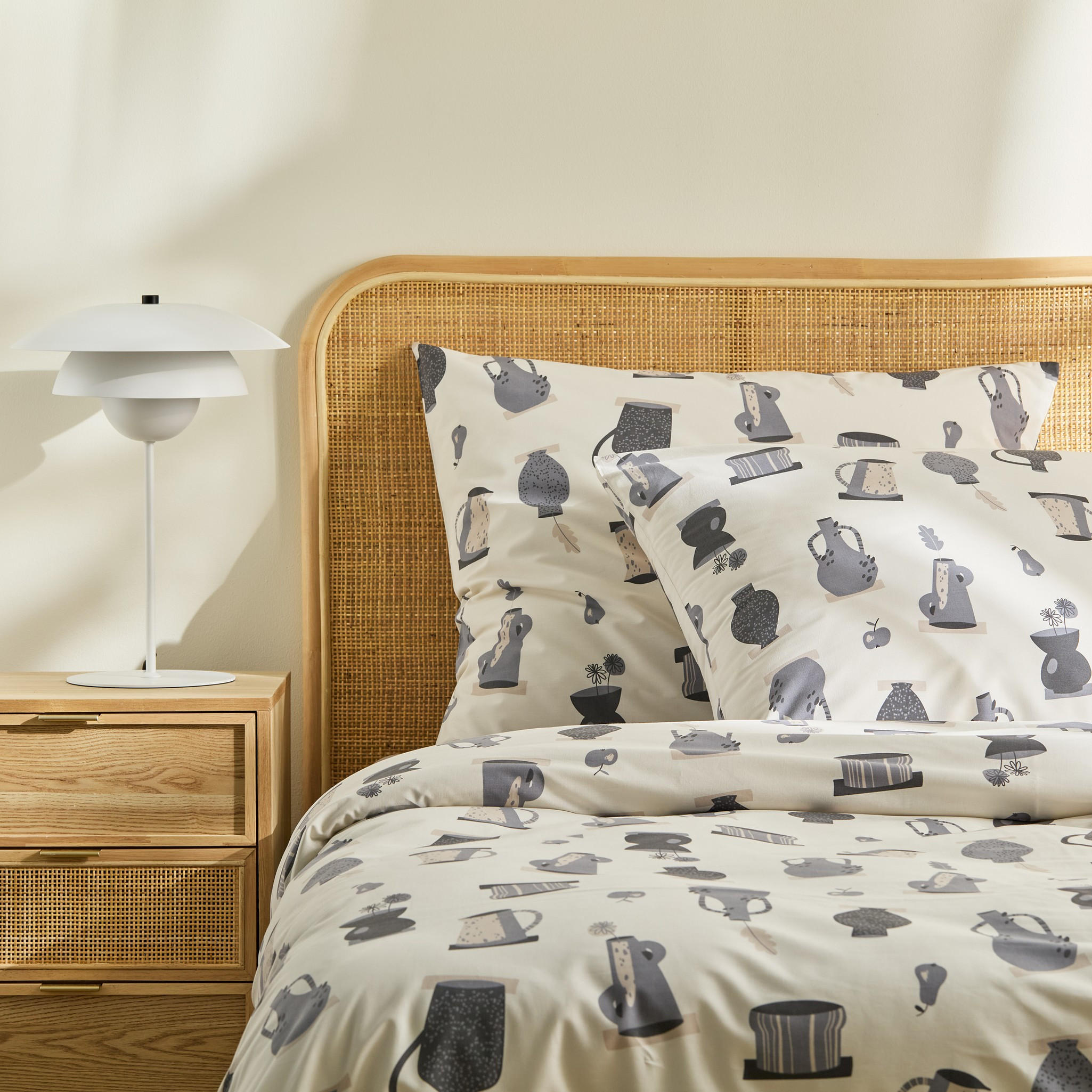 BETTWÄSCHE Pliorera - Beige, Textil (200/220cm) - home&you