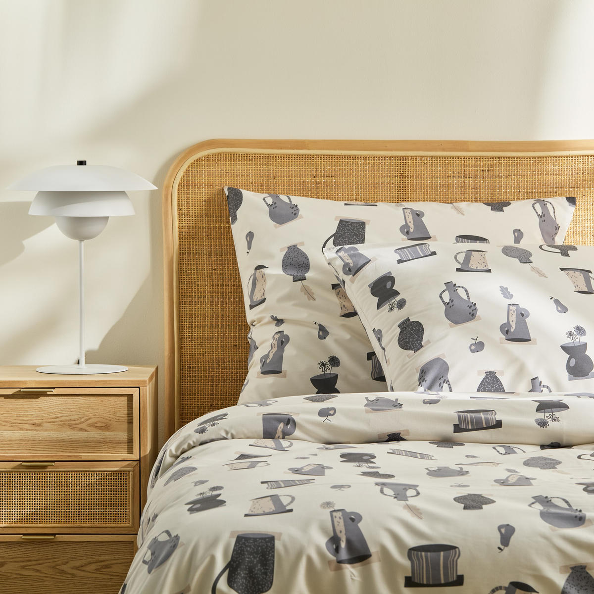 BETTWÄSCHE Pliorera - Beige, Textil (200/220cm) - home&you