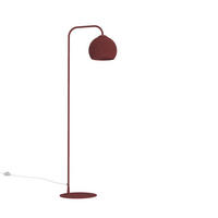 STEHLEUCHTE Focus - Rot, Metall (40/65/170cm) - Lumicom
