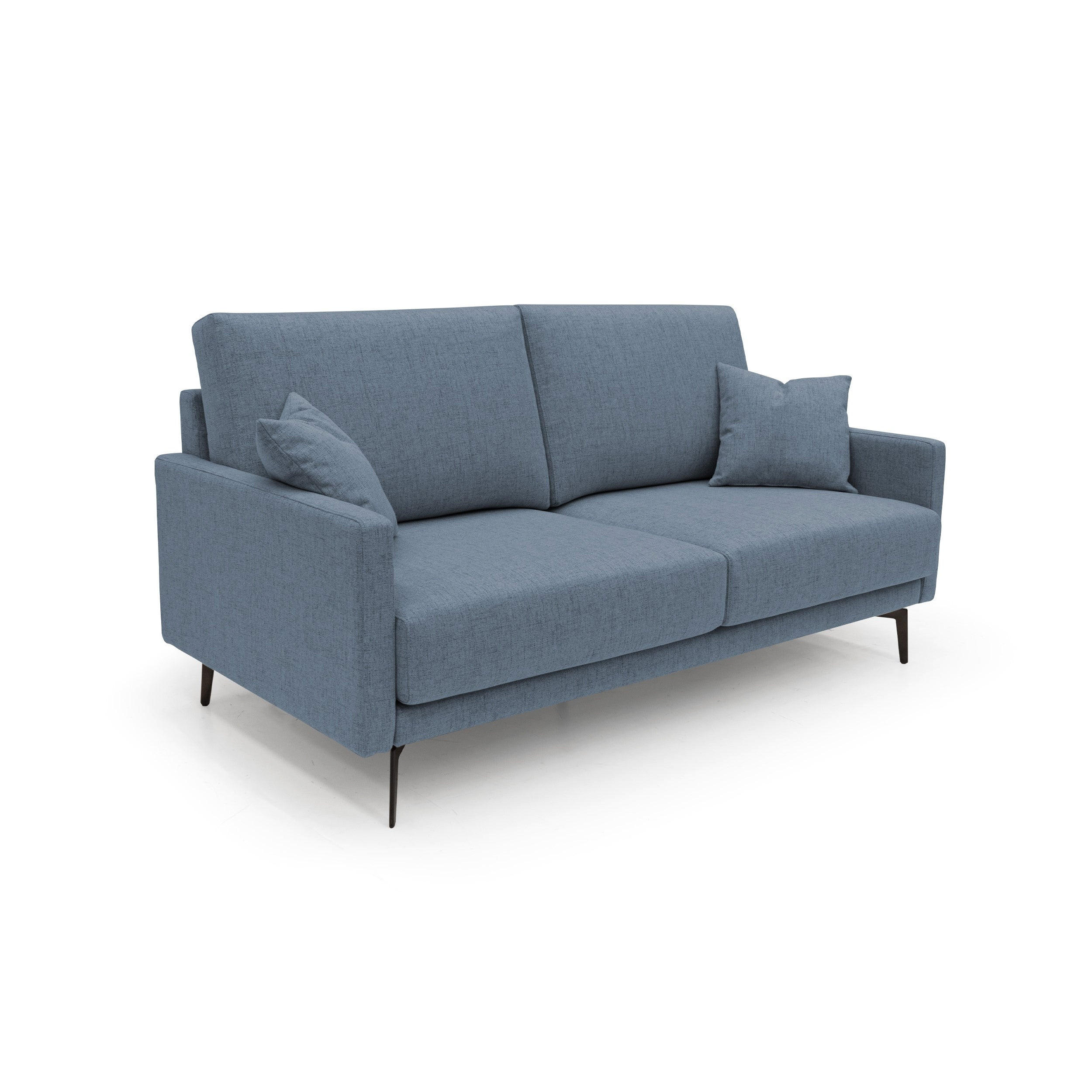 LINEARSOFA Saturno - Blau, Textil (160/94/90cm) - Divani.store