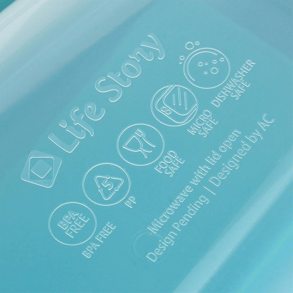 LUNCHBOX mit Besteck 1,3 l - Blau, Kunststoff (23/5.5/19.5cm) - Excellent Houseware