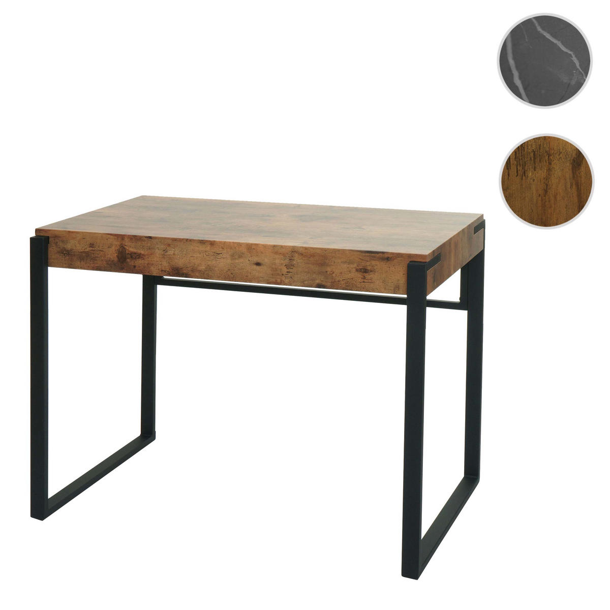 KONSOLENTISCH eckig Braun - Braun, Holz (54/100/80cm) - MCW