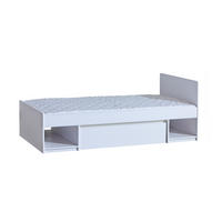 JUGENDBETT ARCO 09 90/195 in Weiß Arctic Matt - Weiß, Holzwerkstoff (90/195cm) - Deine Möbel 24