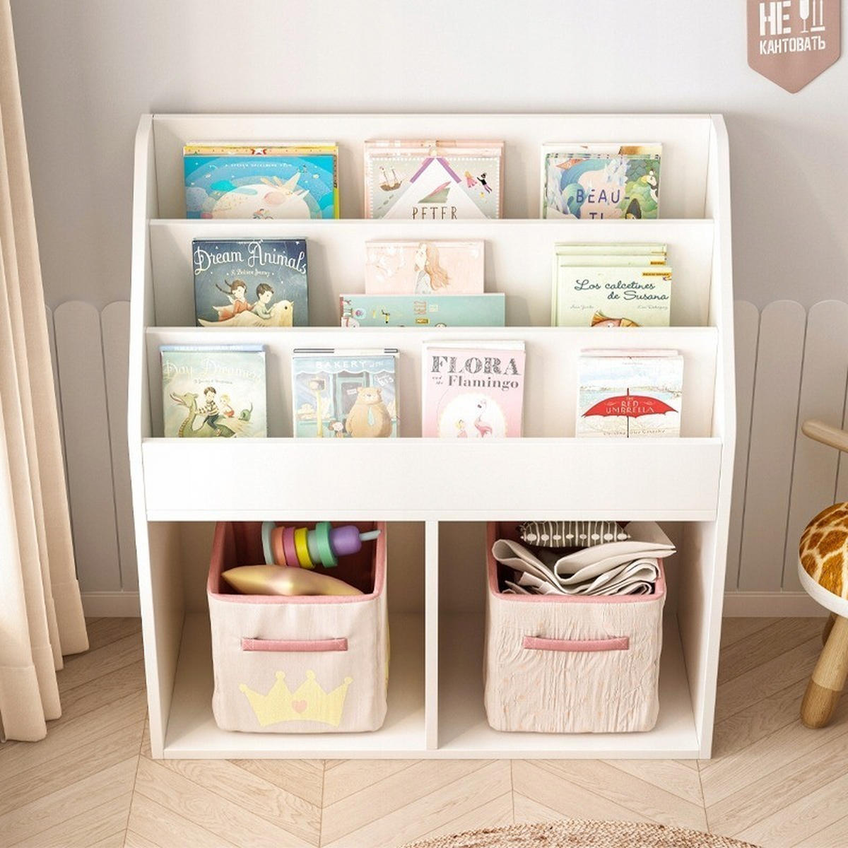 BÜCHERREGAL, weiß 73/30/80 cm - Weiß, Holzwerkstoff (73/80/30cm) - Timetrade