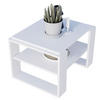 COUCHTISCH Kaja63 63/42/53,8 - Weiß, Holzwerkstoff (54/63/42cm) - RAUMHIRSCH FURNITURE