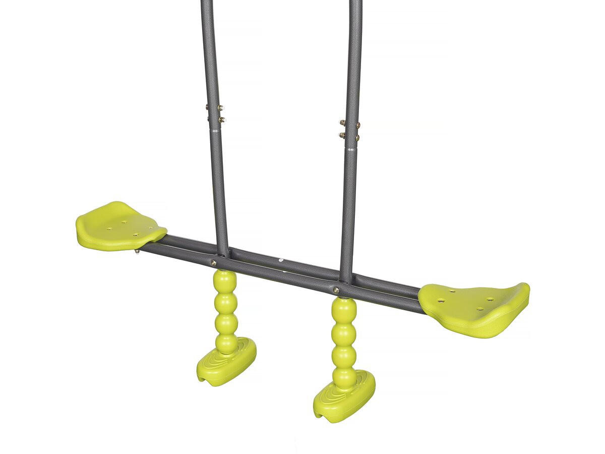 KLETTERGERÜST AUS STAHL ludo ii Grün - Grün, Metall (315/195/225cm) - Habitat Garten