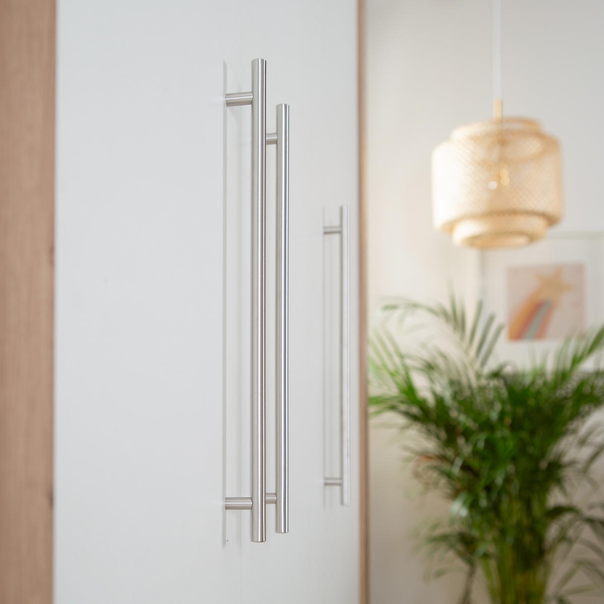 BABYZIMMERSET Malo 3-teilig - Weiß, Holzwerkstoff (136/190/52.5cm) - Roba