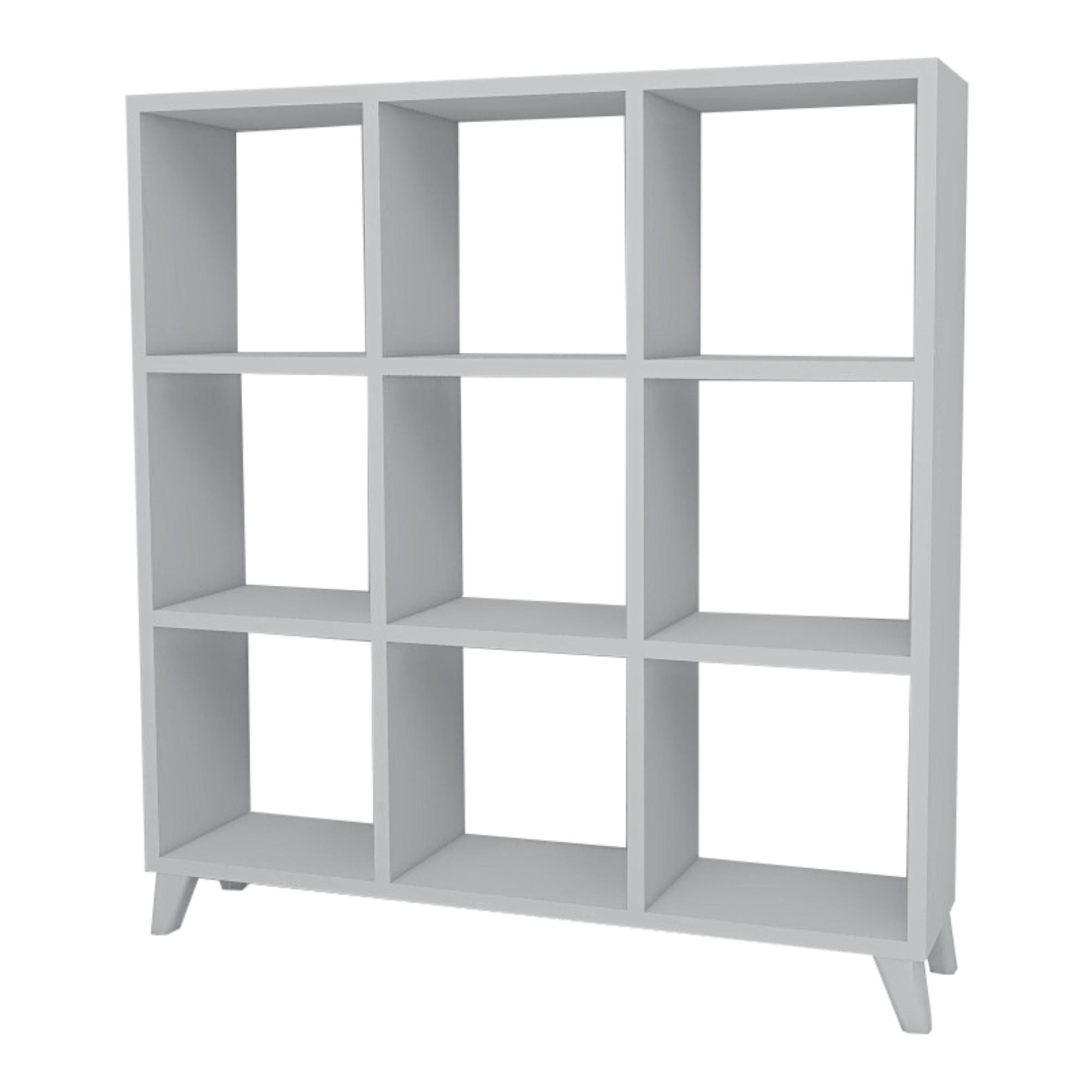 STANDREGAL Svedala - Weiß, Holzwerkstoff (88/100/20cm) - [en.casa]
