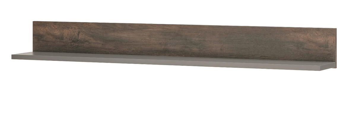 WANDPANEEL Thermo Eiche, grau, Wandboard 60 x 90 cm - Eichefarben/Grau, Holzwerkstoff (60/90/26cm) - Furn.Design