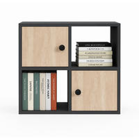 BÜCHERREGAL Tuttle Anthrazit Eiche - Alteiche/Grau, Holzwerkstoff (25/63.2/72cm) - Decorotika