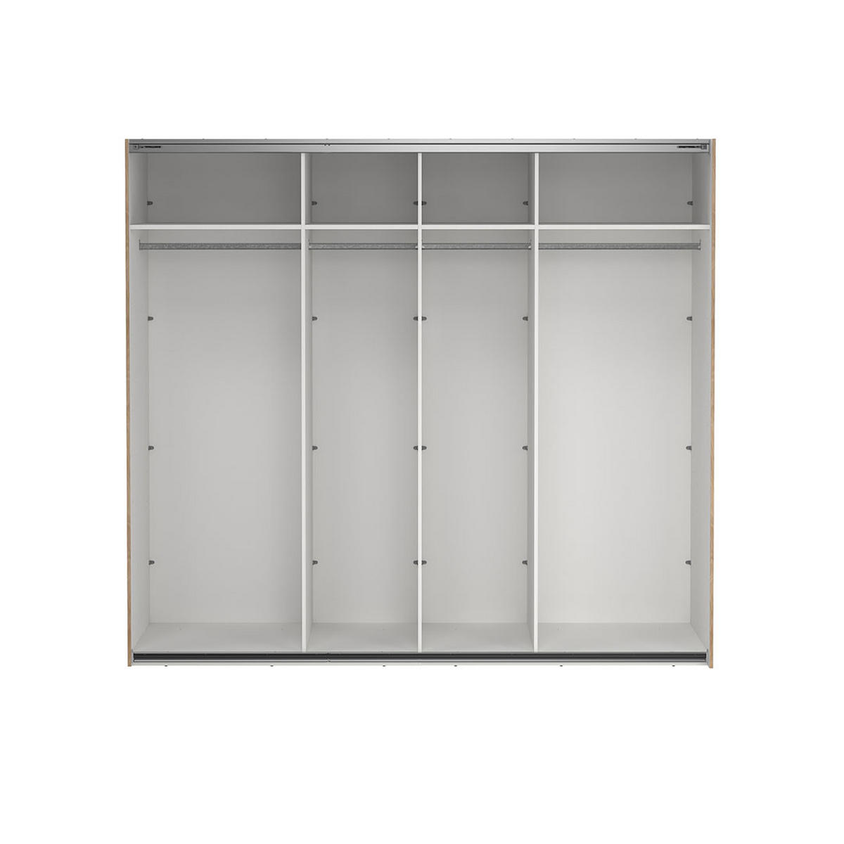 SCHIEBETÜRENSCHRANK, Como, Eiche, Holzwerkstoff, 244 x 67 x 221 cm - Eichefarben, Holzwerkstoff (244/221/67cm) - ebuy24