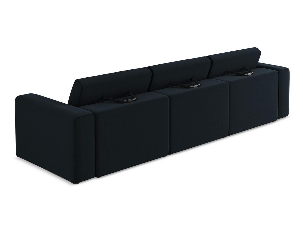 POLSTERBETT mit Bettkasten und Lattenrost 220x240 Weiß - Schwarz/Weiß, Kunststoff/Textil (180/200cm) - Makamii