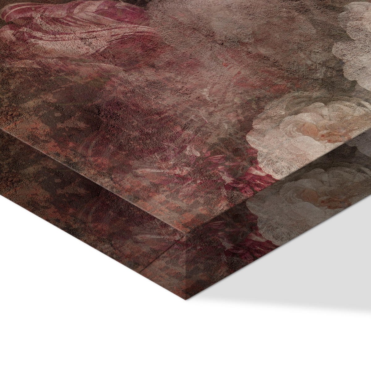 LEINWANDBILD Pfingstrosen 90x60 cm - Multicolor, Holz (90/60cm) - LUMASOUL