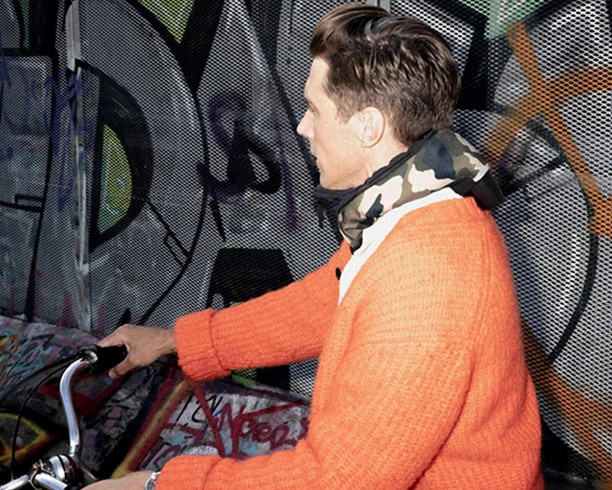 FAHRRADHELM - Hövding 3 Überzug WOODLAND - Airbag Helm, Sicherheitskragen, 49–59 cm, Radfahrerhelm Airbaghelm - Grün, Textil (18/60cm) - Hövding