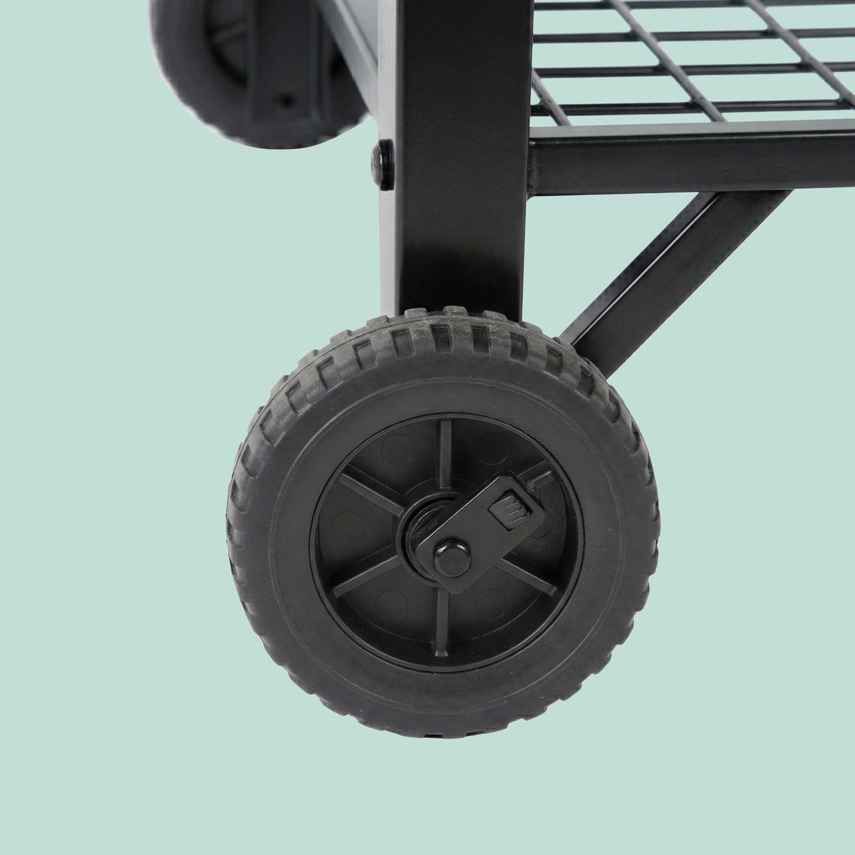 GREDICA - crna, metal/plastika (85/80/50cm) - Relaxdays