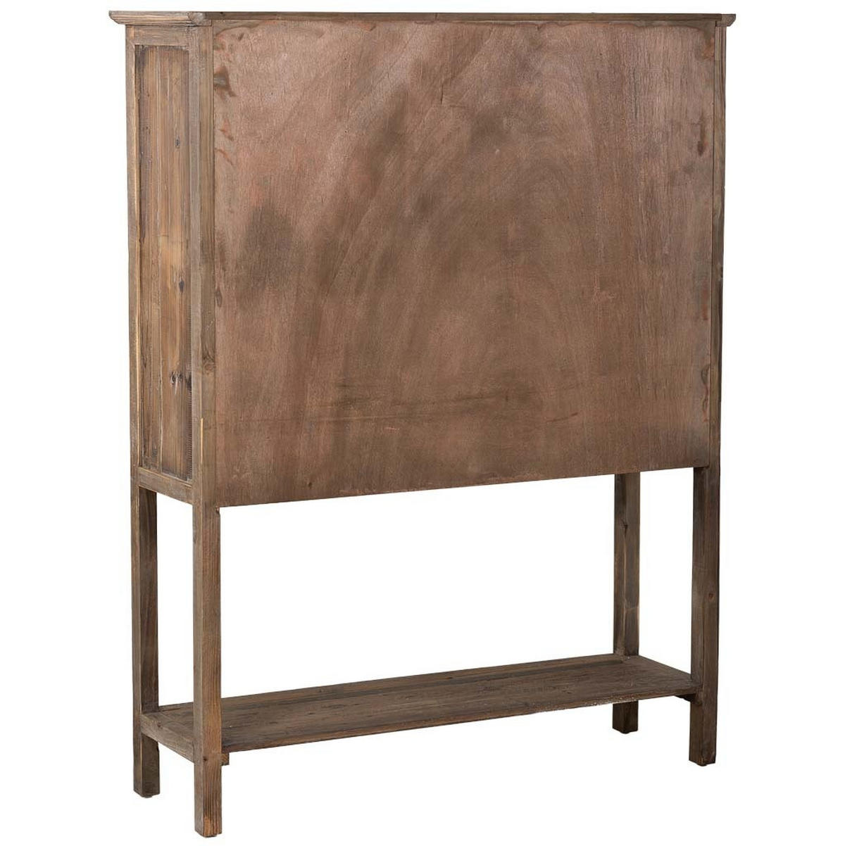 HIGHBOARD mit 2 türen und 3 schubladen 127x40x163 cm - Braun, Holz (127/136.5/40cm) - Wanderlust