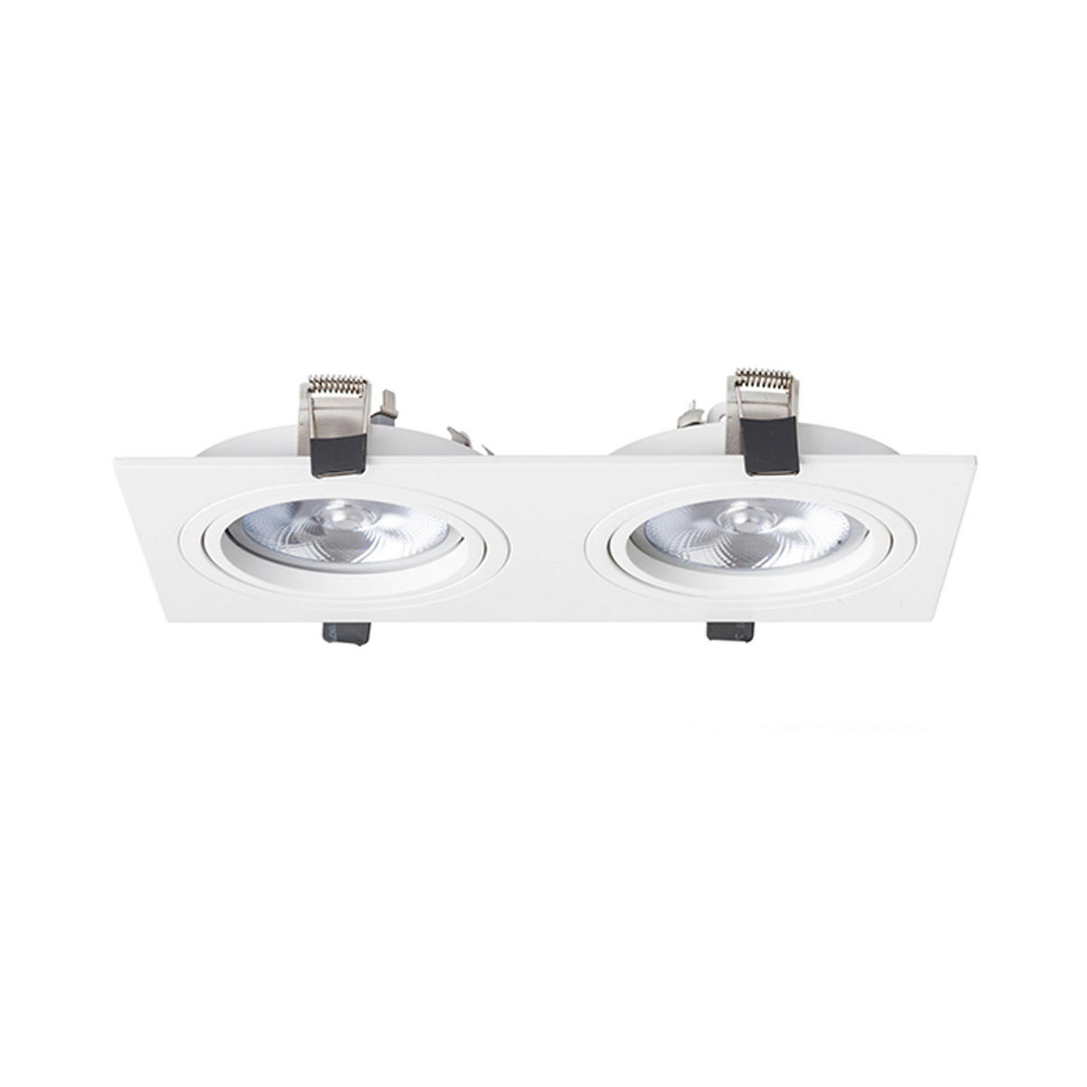 EINBAULEUCHTE PASADENA G53 SQ II Weiß 30 W - Weiß, Metall (9/9/12cm) - Rendl