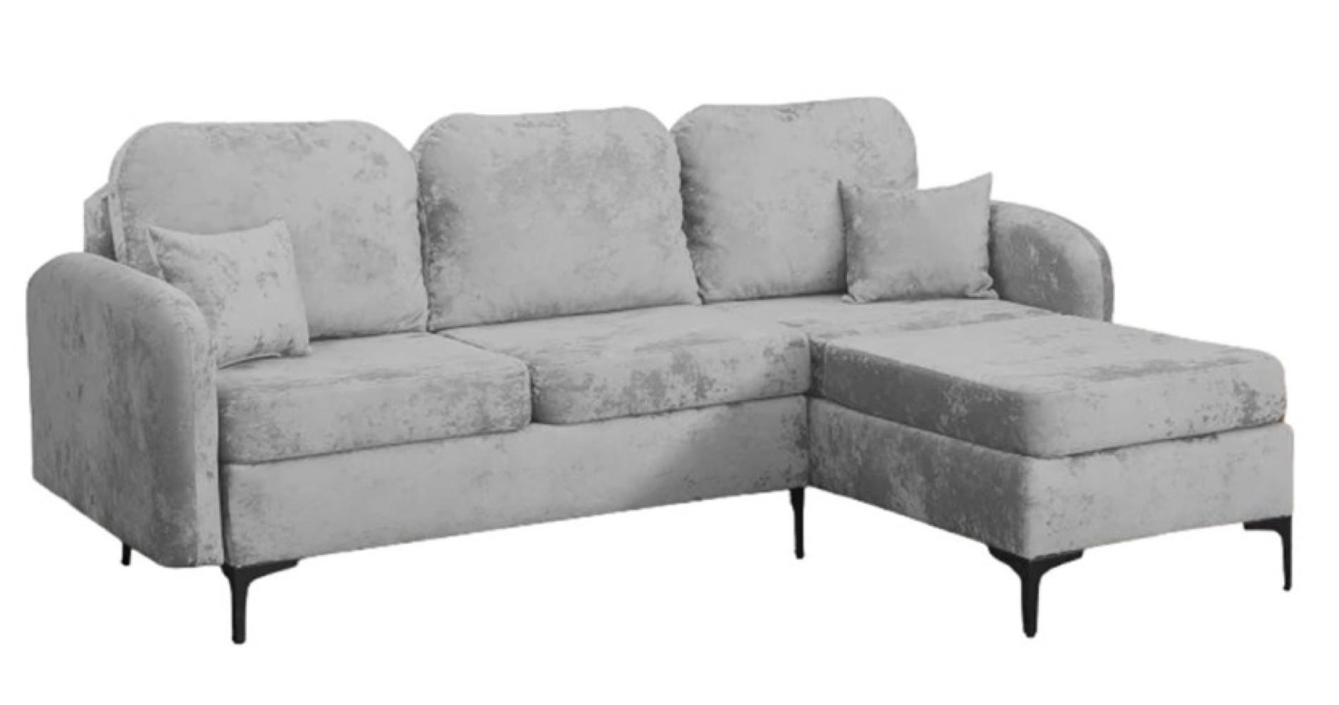 Sepro Meble Ecksofa Grau 228x172 cm