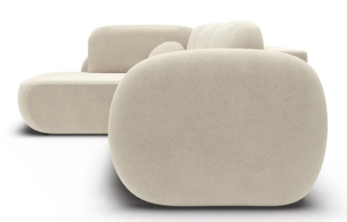 ECKSOFA Beige Olivio II Ausziehbar Links - Beige, Textil (289/190cm) - Sepro Meble
