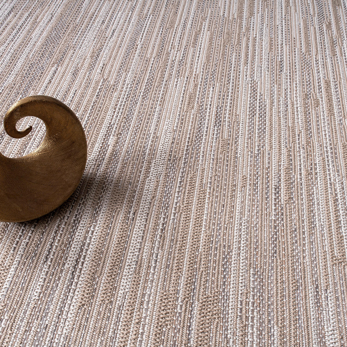 OUTDOORTEPPICH 150/150 cm Vermont 193 - Beige, Textil (150/150cm) - Paco Home