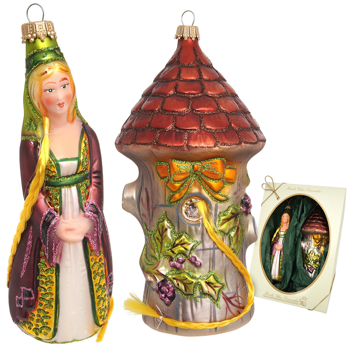 XXXLutz Christbaumschmuck Mehrfarbig 8x16x8 cm