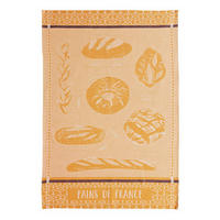 GESCHIRRTUCH Les pains ocker 50 x 70 cm - Hellbraun, Textil (50/70cm) - Winkler