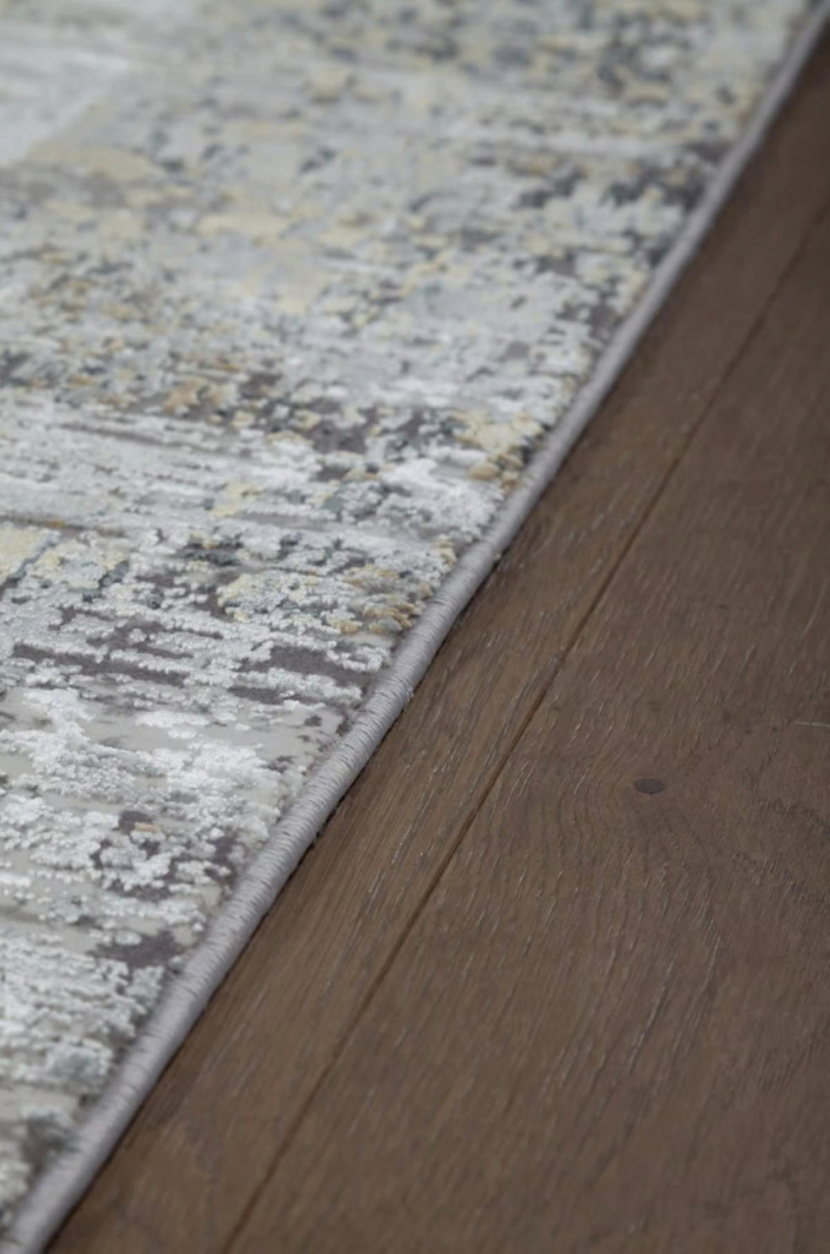 TEPPICH modern Wohn-/Schlafzimmer Viskose BRODERIE Grau 300x400 cm - Grau, Textil (300/400cm) - Novatrend