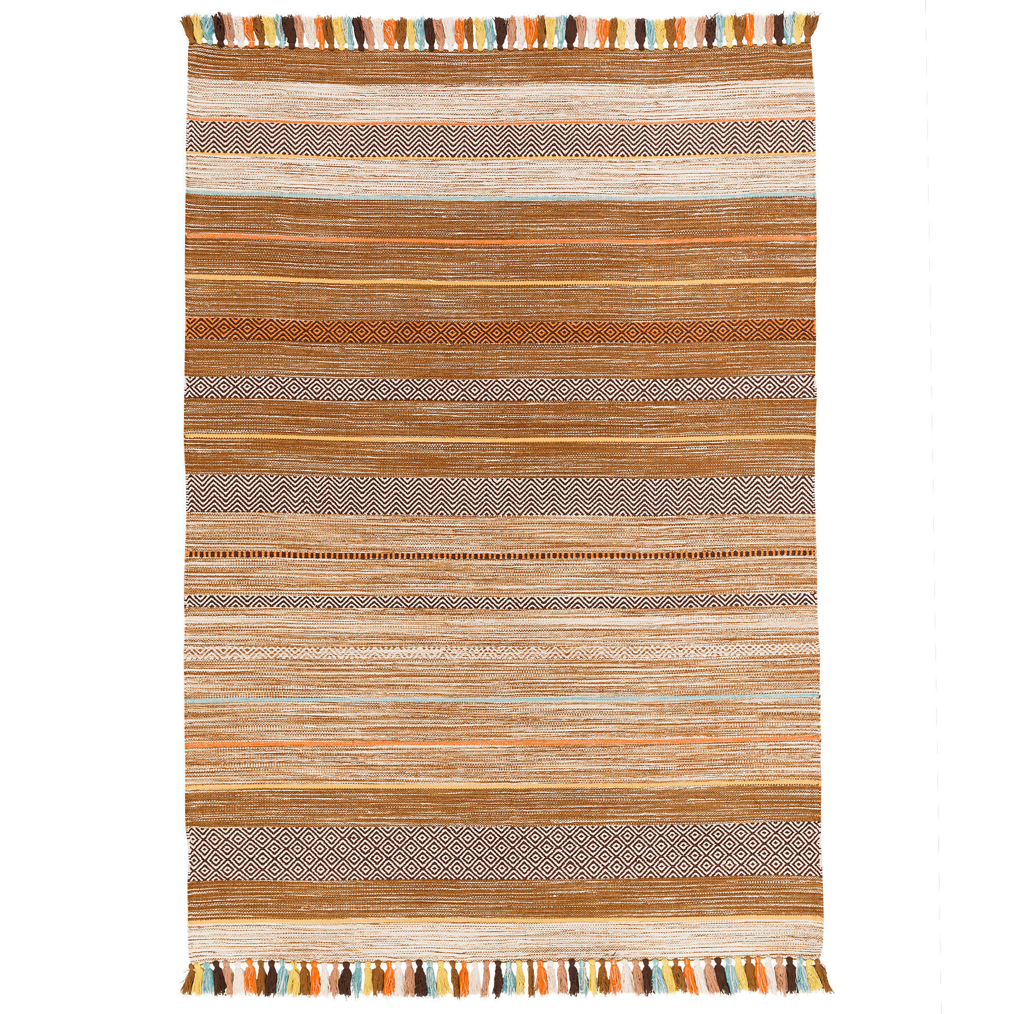 NATUR TEPPICH KELIM KALLEEN - Beige, Textil (200/300cm) - Pergamon