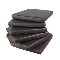 SITZKISSEN Larissa PUdb 6 Set - Dunkelbraun, Textil (42/46/5cm) - Sedex