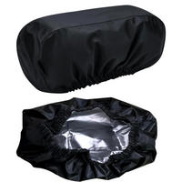 SCHUTZHÜLLE E-Bike Akku Wasserdicht Staubdicht 48 x 19 x 24 cm - Schwarz, Textil (24/19/48cm)