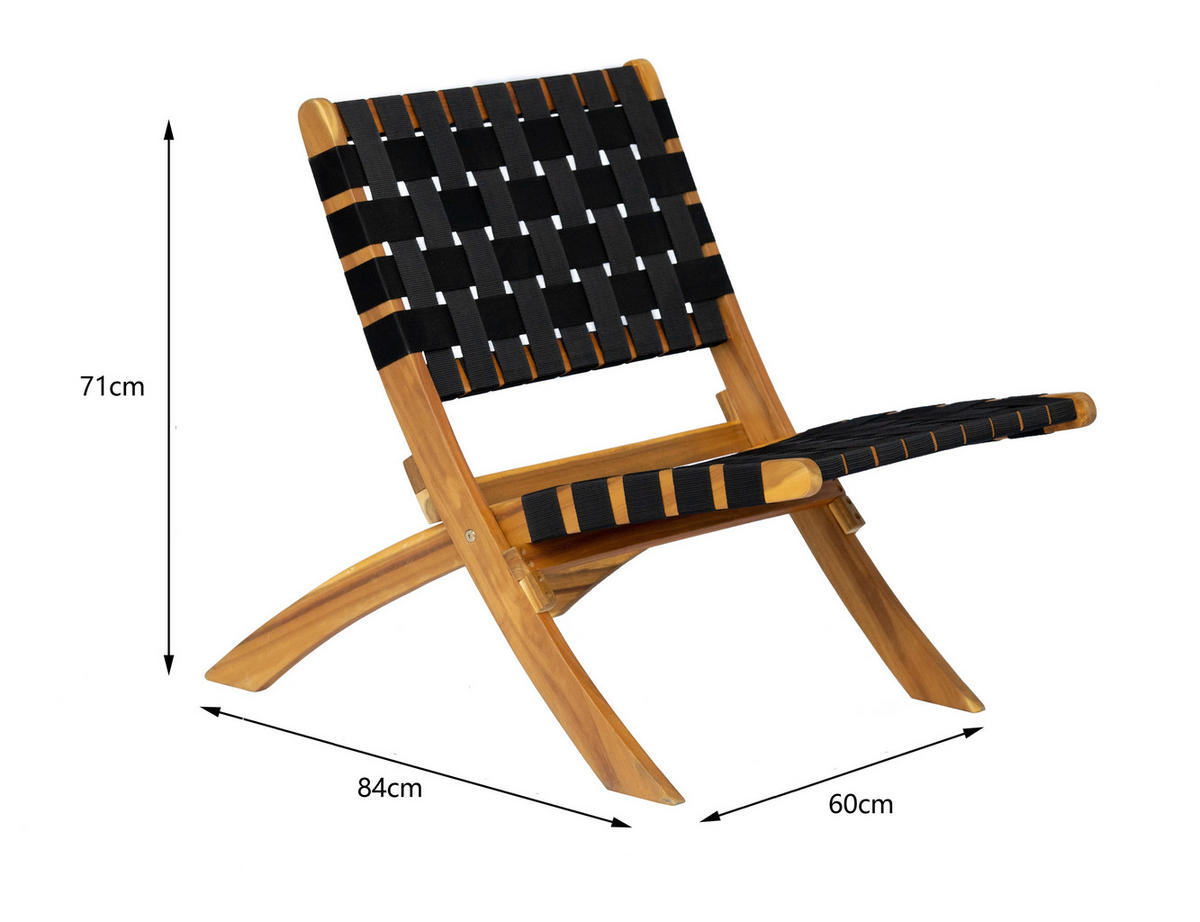 SESSEL Holz Braun - Braun, Holz (60/71/84cm) - Nordlys