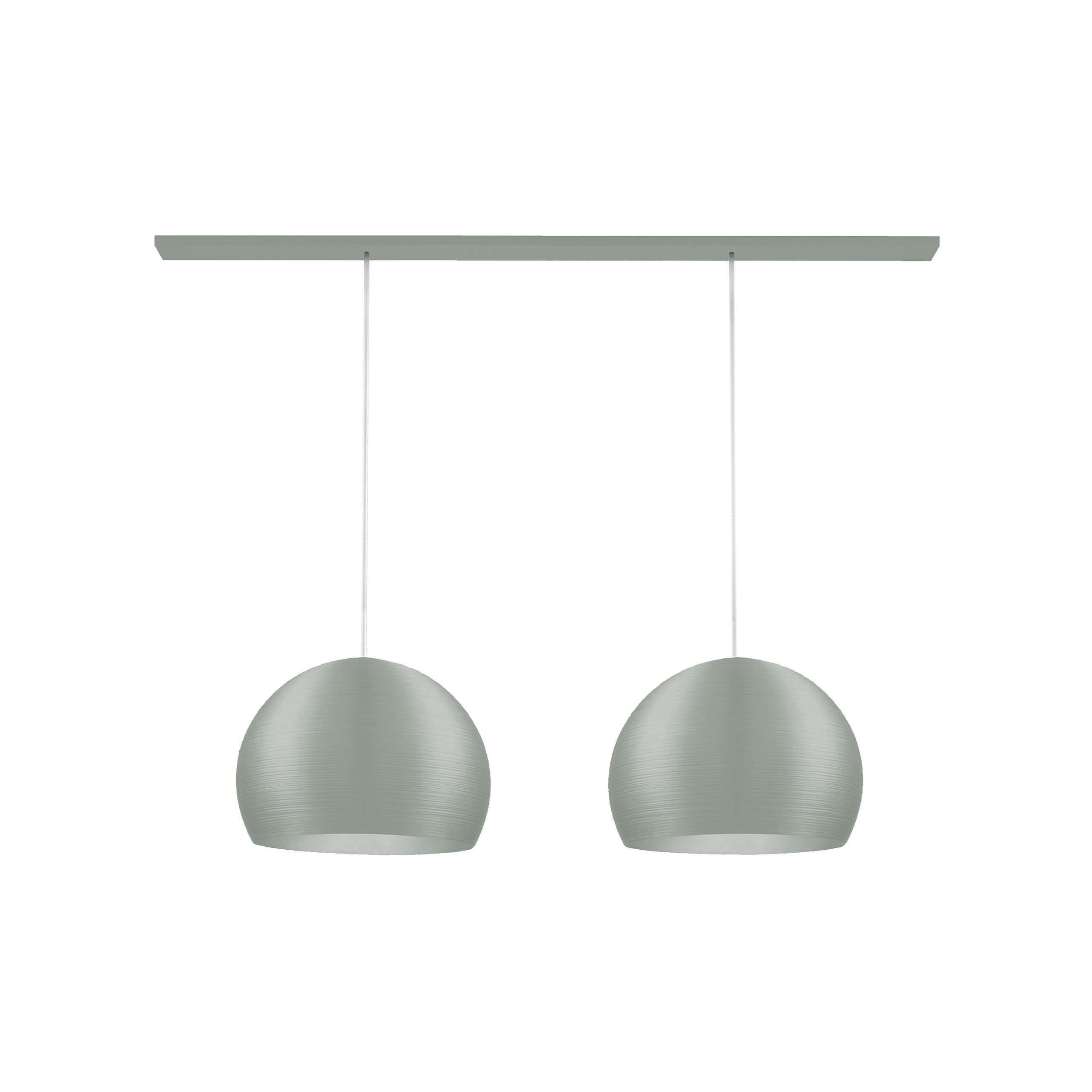 HÄNGELEUCHTE - Grün, Metall (70/25/20cm) - Lumicom