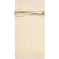 SAUNATÜCHER PURE 6501 BEIGE - 370 - Beige, Textil (80/200cm) - Cawoe