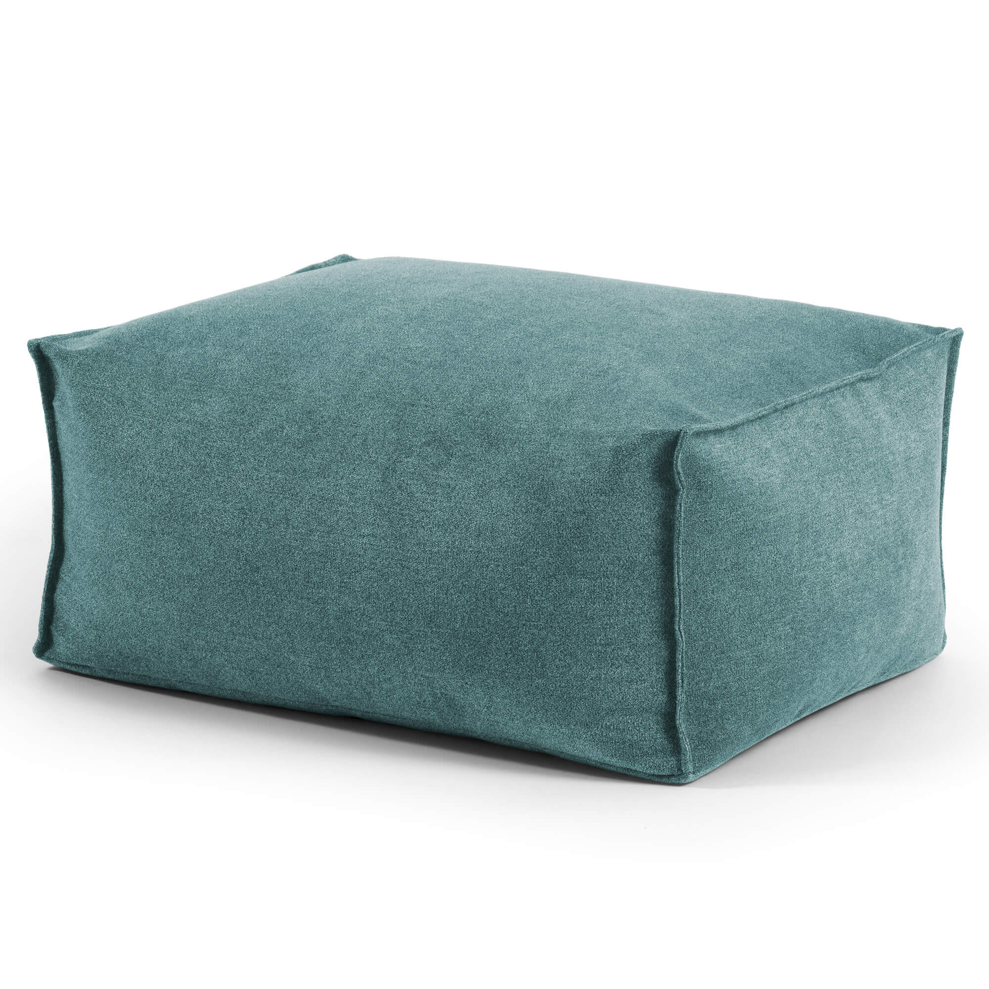POUF Der Ruhestifter - Blau, Textil (60/25/45cm) - Mokebo