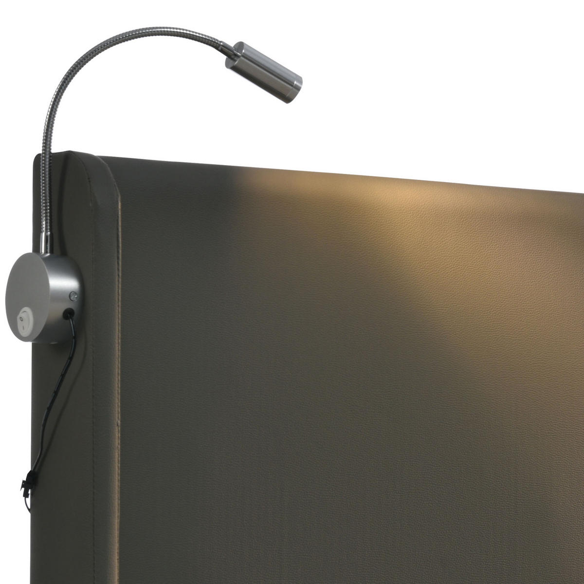 POLSTERBETT 160/200 cm Grau aus PU mit Bettkasten - Grau, Kunststoff (160/200cm) - OKMYHOME