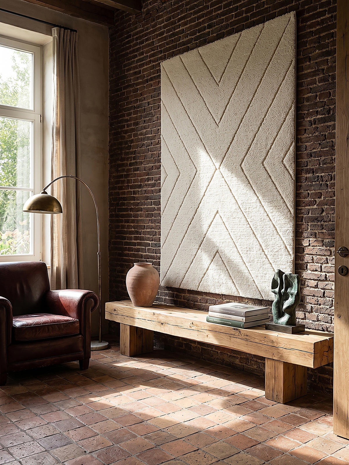 HOCHFLORTEPPICH Berber ATRIO Polypropylen Creme 160 x 230 cm - Beige, Textil (160/230cm) - KADIMA DESIGN