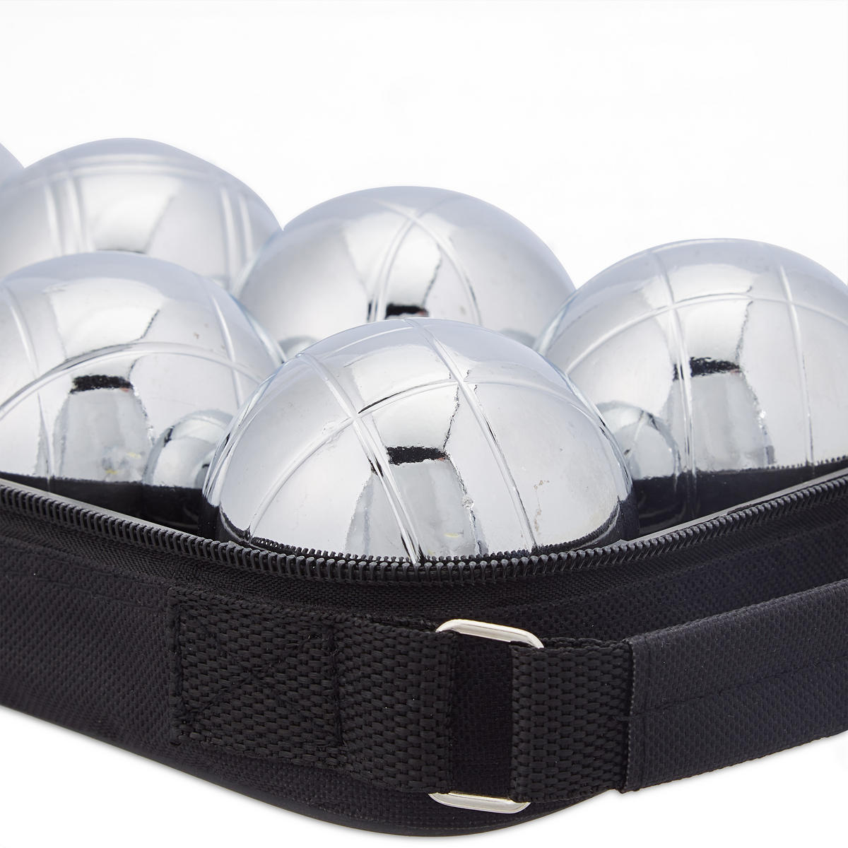 BOULE Kugeln - Multicolor, Textil/Metall (16/7cm) - Relaxdays