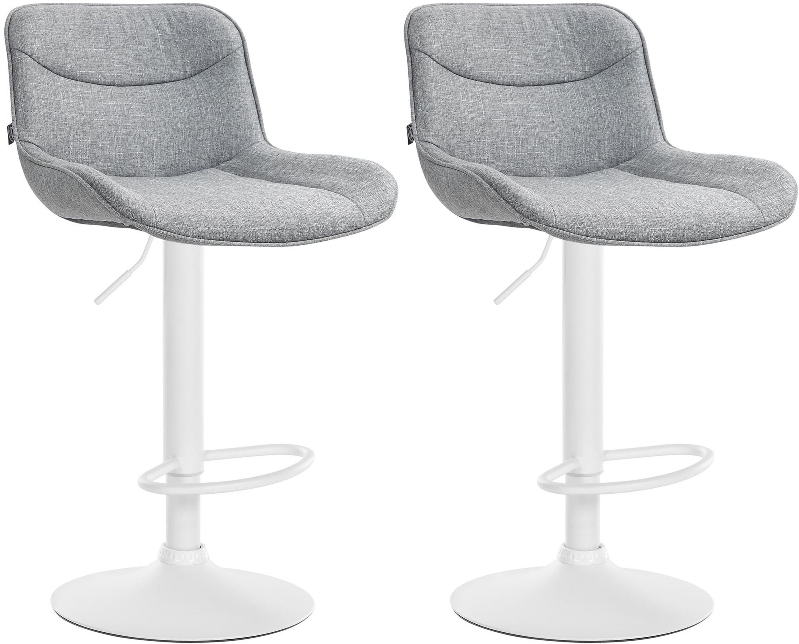 TPFLiving Barhocker Grau 49x106x51 cm