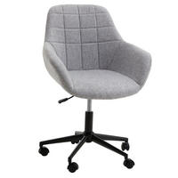DREHSTUHL YANKEE - Grau, Textil (65/88/62cm) - IDIMEX