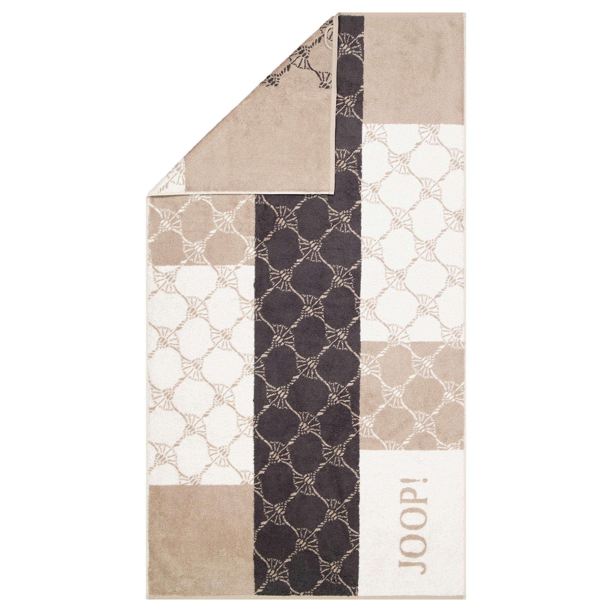 HANDTÜCHER SAUNA SQUARES 1719 NATUR - 37 - Beige, Textil (80/150cm) - Joop!