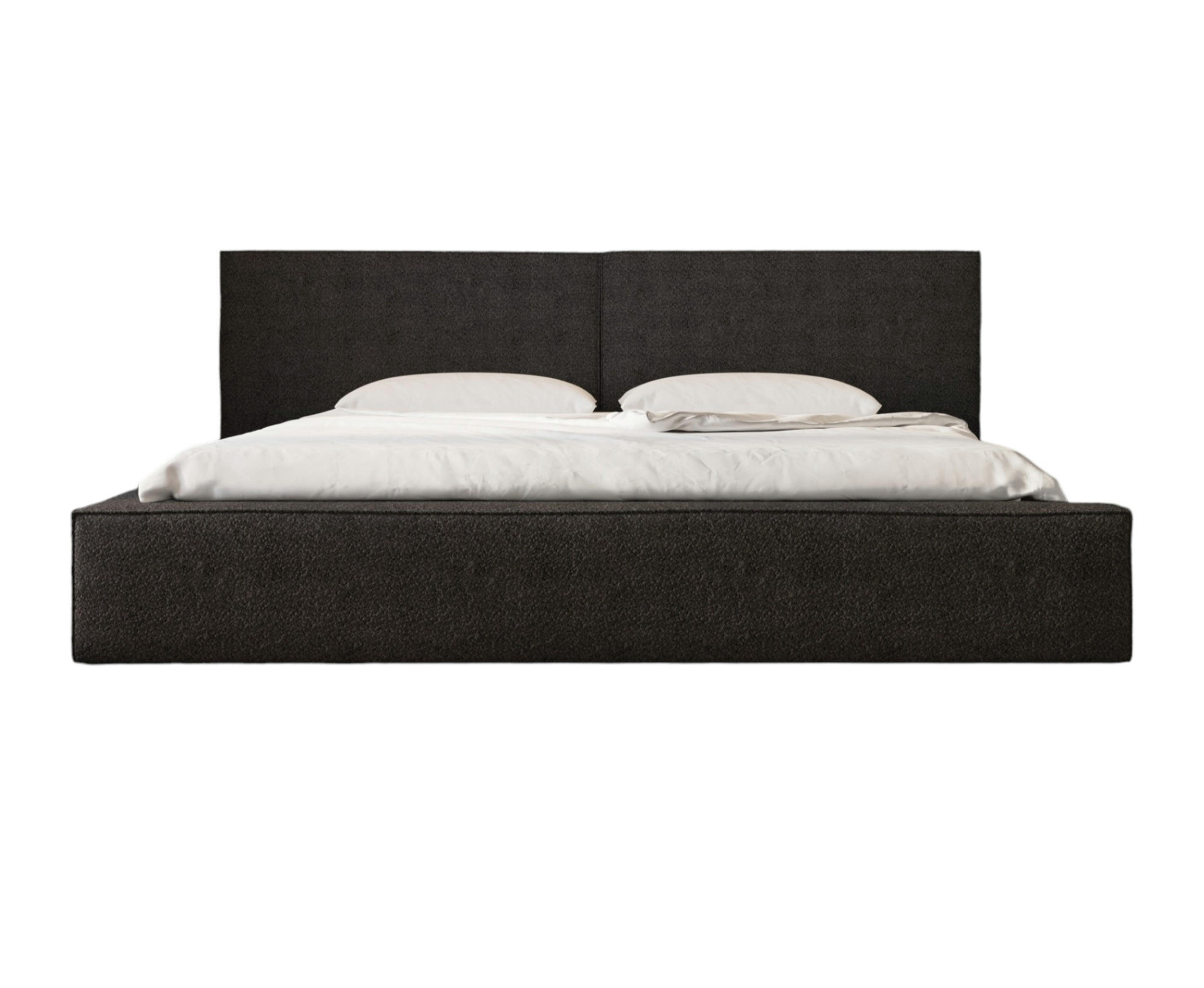 BETT - Polsterbett 06 180x200 - Schwarz (Anthology 19) - Schwarz, Holz (180/200cm) - Möblo