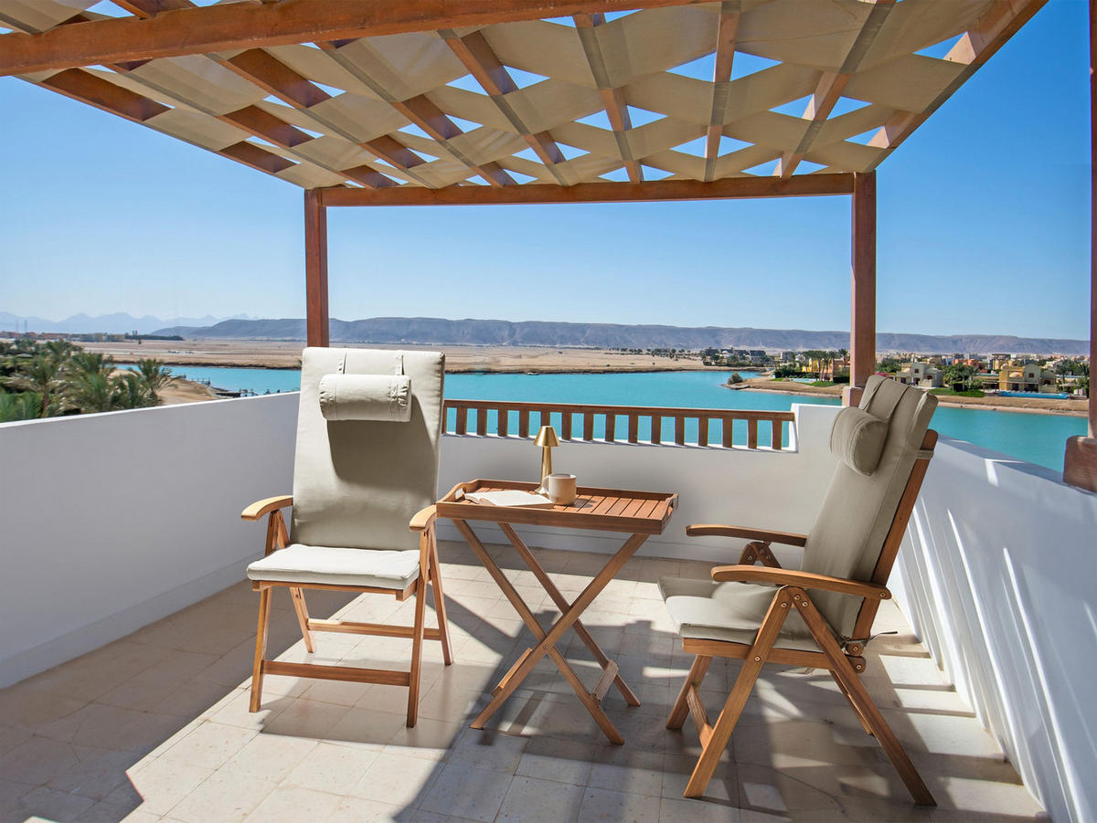 SITZAUFLAGEN 2er-Set Taupe 50/45 cm Java/Amantea Premium - Taupe, Textil (71/71/50cm) - Beliani