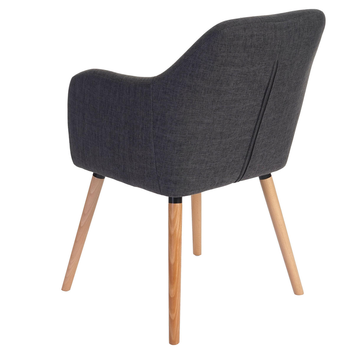 ESSZIMMERSTUHL Grau, Schwarz - Schwarz/Grau, Textil (58/88/64cm) - Jamb