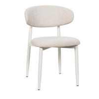 ESSZIMMERSTUHL 2er Set aus Stoff, beige - Beige, Textil/Metall (52/77/56cm) - Giga Meubel