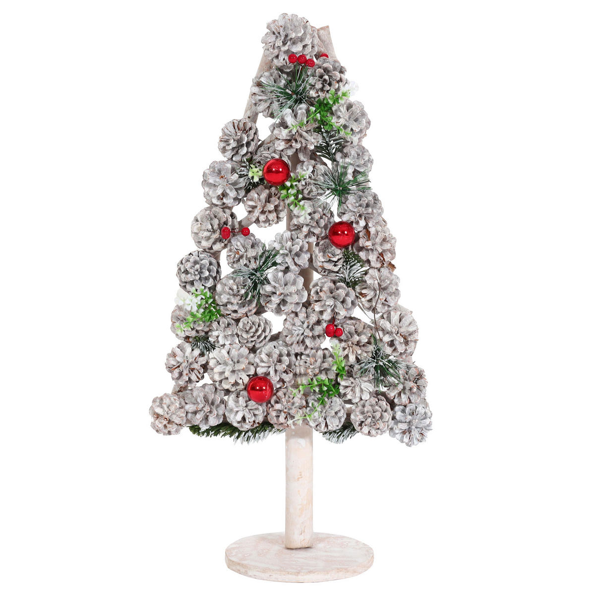 DEKO-WEIHNACHTSBAUM Weiß - Weiß, Holz (60cm) - MCW