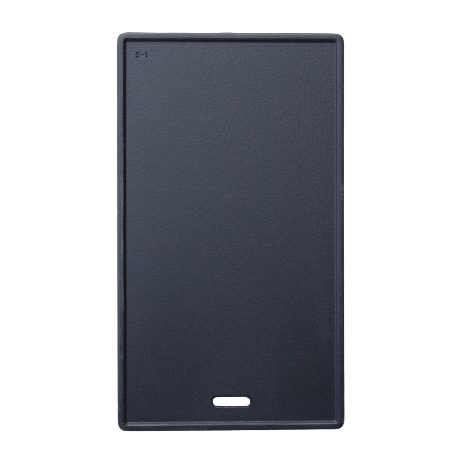 GRILLPLATTE Gusseisen - Schwarz, Metall (24/42cm) - TAINO