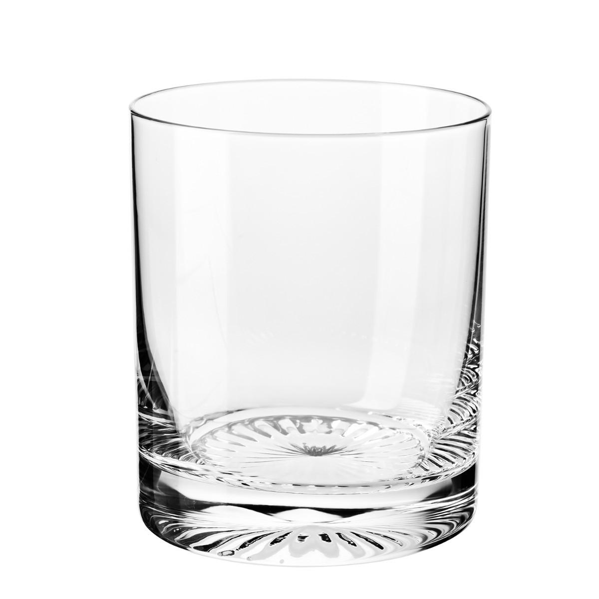 WHISKYGLÄSER MIXOLOGY MIT GEPRÄGTEM BODEN, 6ER-SET, 300 ML - Transparent, Glas (0.3L) - Krosno Glass